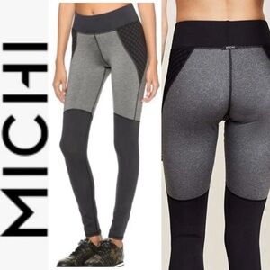 Michigan Shadow Leggings black/gray xs